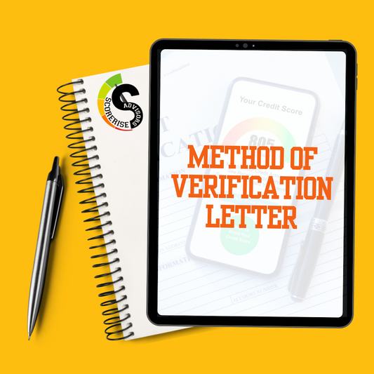 MOV (Method of Verification) Letter